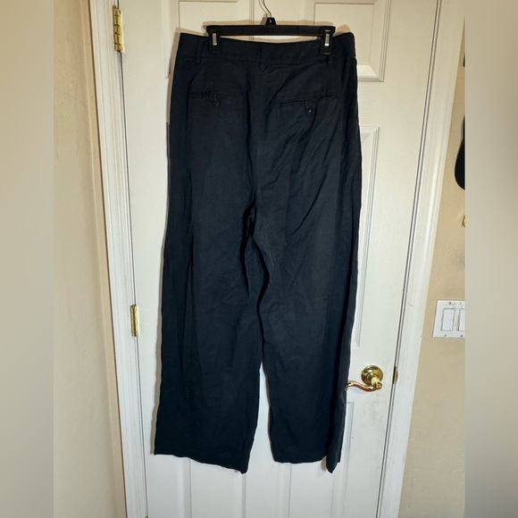 Madewell The Tall Curvy‎ Harlow Wide-Leg Pant in Drapey Twill Suze 14T - Picture 4 of 13